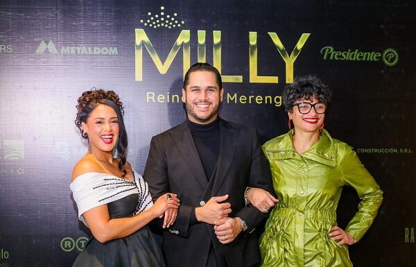 Realizan gala premier de “Milly, Reina del Merengue”