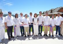 Vicepresidenta Raquel Peña inaugura primera etapa del puerto Samaná Bayport