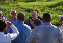 El Gobierno encabeza acciones en el Este del país para mitigar efectos de lluvias en el sector agropecuario