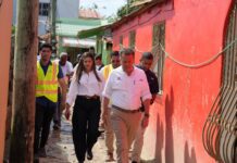 Ministro Ito Bisonó coordina en terreno inicio de proyecto habitacional en Montellano