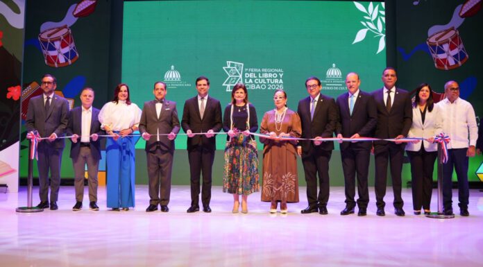 Vicepresidenta Raquel Peña encabeza inauguración de la Feria Regional del Libro y la Cultura Cibao 2026 en Santiago