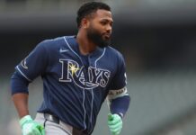 Caminero la saca en triunfo de Rays