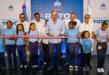 Nuevo liceo en Copeyito, Río San Juan, es inaugurado por el presidente Luis Abinader tras 14 años de espera
