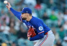 Rangers frenan la racha de cinco victorias de los Athletics