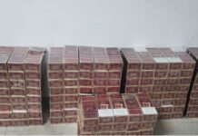 Policía Nacional decomisa 140,000 cigarrillos durante operativos contra el tráfico ilícito de mercancías en marzo