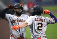 Adames marca la pauta como primer bate y la ofensiva de los Gigantes se desata