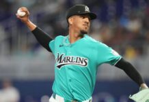 Pérez lanza apertura de calidad para cortar la racha negativa de los Marlins