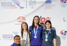 Elizabeth Jiménez y Natalia Díaz conquistan oro en inicio de XI DR International Swim Open
