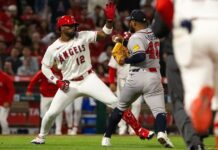 Albies conecta su 3er jonrón y Braves vencen a Angels tras riña