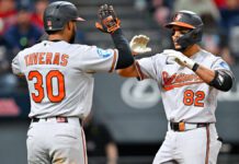 Jeremiah Jackson pega jonrón de 3 carreras en la 8ª y Orioles remontan para vencer a Guardians