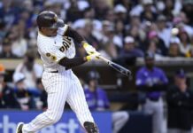 Laureano y Machado respaldan a Márquez con jonrones, y Padres derrotan a Rockies