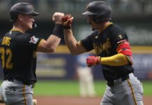 Skenes lanza perfecto hasta el 7mo y Griffin pega HR en triunfo de Pirates ante Brewers