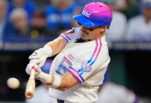 Collins impulsa a Royals en una explosiva cuarta entrada y vencen a los Angels