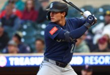 Julio Rodríguez conecta 3 dobles, Josh Naylor pega jonrón y Marineros vencen a Twins