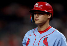 Fermín rompe el empate con un doble en la novena y los Cardinals remontan