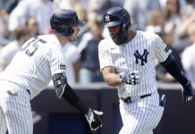Yankees emboscan a los Reales con un festival de batazos en el Bronx