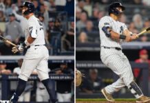 Judge y Grisham pegan 2 jonrones y Yankees dejan tendidos a Angels con un wild pitch