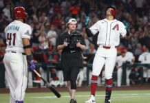 Fernández debuta con dos jonrones en remontada de los D-backs