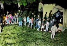 Ejército envía ante el Ministerio Público a 256 personas detenidas por tráfico de indocumentados y contrabando durante el primer cuatrimestre de 2026