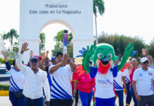 San Juan se compromete con los Juegos en recorrido de la antorcha