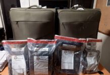 DNCD detiene a mujer que viajaría a España desde RD con cinco láminas de presunta cocaína
