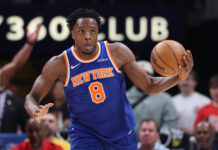 OG Anunoby anotó 29 puntos en 27 minutos para ek triunfo de Knicks que avanzas a las semifinales del Este