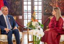 Presidente Abinader sostiene reunión bilateral con la mandataria electa, Laura Fernández Delgado