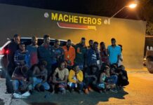 Ejército detiene a 23 indocumentados tras abandono de jeepeta en Valverde