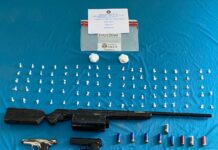 DNCD ocupa drogas y armas en San Cristóba