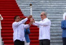 Abinader oficializa el inicio de la ruta de la antorcha hacia los XXV Juegos Centroamericanos y del Caribe Santo Domingo 2026