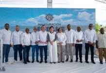 Raquel Peña y Jean Luis Rodríguez inauguran muelle pesquero de Sabana de la Ma