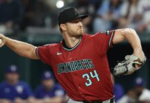 Diamondbacks vencen 1-0 a Rangers con seis sólidas entradas en blanco de Soroka