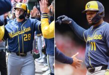 Vaughn y Chourio siguen brillando en su regreso a Cerveceros