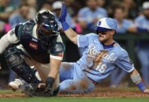 Massey anota con elevado de sacrificio de García y Royals vencen a Mariners