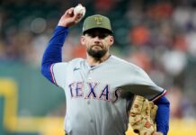 Rangers se llevan el del honor en Houston de la mano de Eovaldi (8 K)