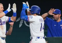 Josh Jung y Justin Foscue pegan jonrones y Rangers frenan racha de 10 triunfos de Cubs
