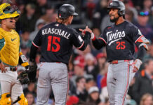 Vuelacercas de 2 carreras de Buxton y Martin dan a Twins triunfo ante Red Sox