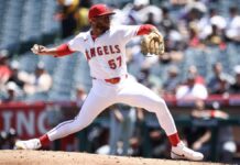 Ureña logra su 1ra victoria en G.L. y Angelinos ganan la serie vs. Medias Blancas
