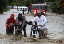 Vaguada deja más de 8,600 desplazados y 1,723 viviendas afectadas en RD