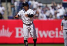Grisham ayuda a los punteros Yankees a ganar por sexta vez en siete juegos