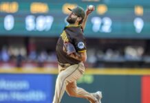 Gavin Sheets y Lucas Giolito guían victoria de Padres para barrer a Mariners