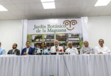 Ministro Andrés Bautista deja iniciados los trabajos de construcción del Jardín Botánico de La Maguana