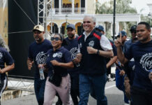 Ministro Luis Miguel De Camps lidera misión de Agentes al 100 “Escudo contra la Violencia”