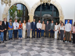 Ministros de Educación y Cultura centroamericanos visitan el Centro Cultural Taíno Casa del Cordón