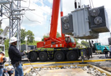 Edesur eleva capacidad de suministro con puesta en operación de transformador de potencia en Subestación Eléctrica Yaguate, San Cristóbal