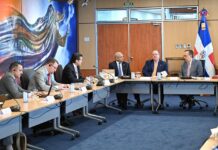 Gobernador Valdez Albizu y ministro Magín Díaz se reúnen con misión del FMI para iniciar ‘Staff Visit’ con la República Dominicana
