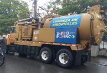 Alcaldía del Distrito Nacional continúa limpieza preventiva de filtrantes e imbornales