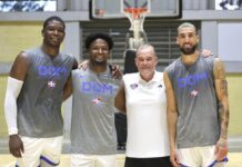 Integración de Duarte, Feliz y Delgado fortalece selección basket RD en Tercera Ventana