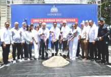 Ministros Kelvin Cruz y Andrés Bautista anuncian obras deportivas en Espaillat con una inversión de RD$415 millones