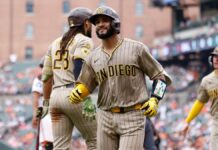 Dúran impulsa a los Padres en Camden Yards con un tablazo de 432 pies